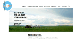 Desktop Screenshot of landartmongolia.com